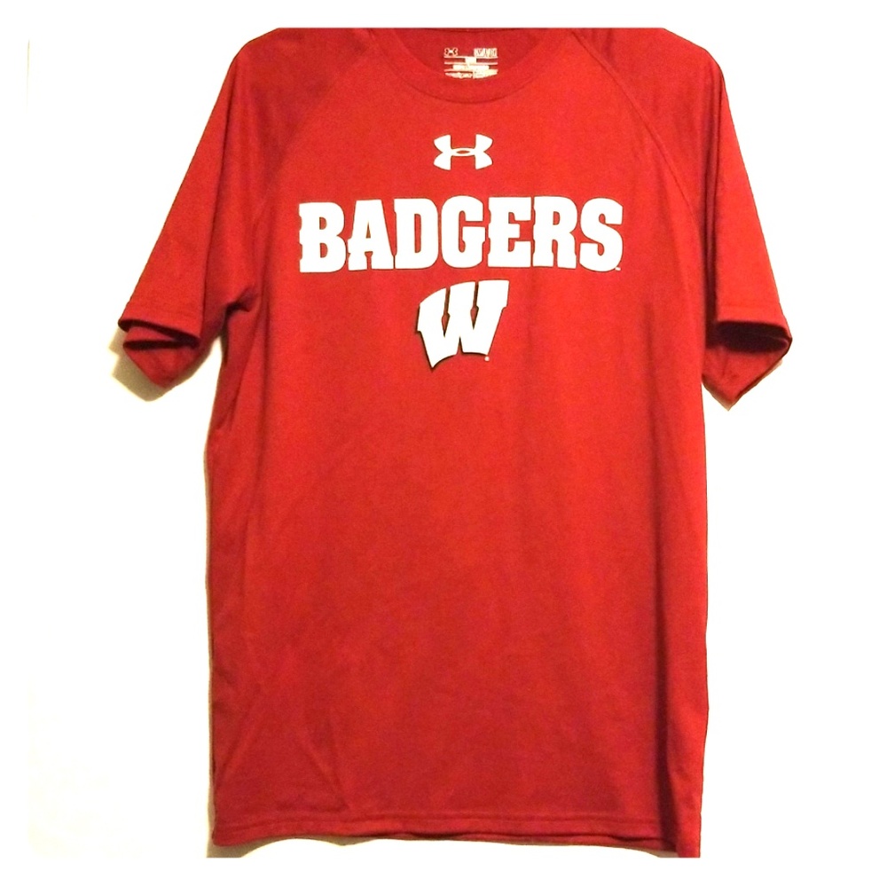 Wisconsin Badgers Jersey Tee- red